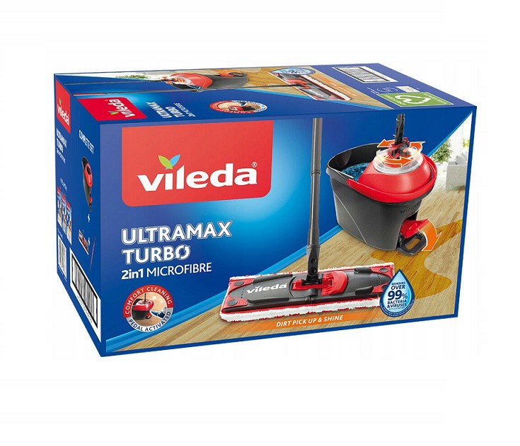 Vileda Ultramax TURBO /plochý rotační | Úklidové a ochranné pomůcky - Mopy a jejich příslušenství Vileda Ultramax TURBO /plochý rotační | Úklidové a ochranné pomůcky - Mopy a jejich příslušenství
